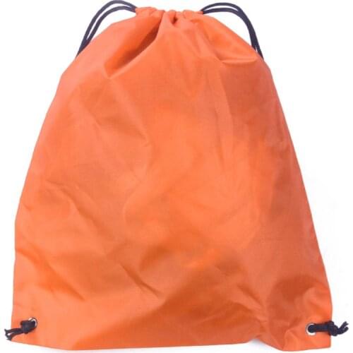 Drawstring Bags Custom Logo Waterproof Pouch Backpack Pull Rope Canvas Gym Sack Mochila Knapsack School Bag Pack