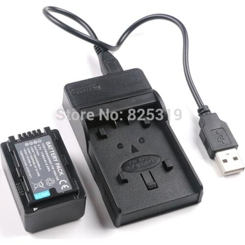 VW-VBK180 VBK180 rechargeable Battery Camera Batteries + Charger for Panasonic HDC-HS60 HDC-SD60 HDC-SD66 HDC-SD80 HDC-TM45
