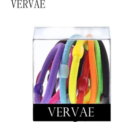 10 Pcs Elastic Hair Bands with Pearls for Women Hair Accessories Girls Hairband Korean Fashion Hair Ties Headwear 2021