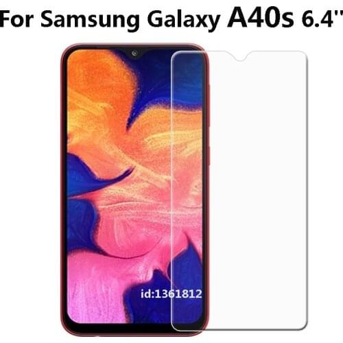 A40s Tempered Glass For Samsung Galaxy A40s Screen Protector Mobile Telephone Glass Samsung Galaxy A 40s Smartphone Case 6.4inch