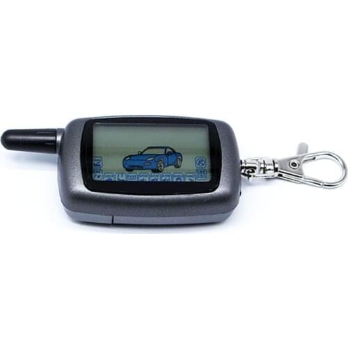 Car keychain starline A6 car remote for A6 lcd remote two way car alarm system /FM transmitter