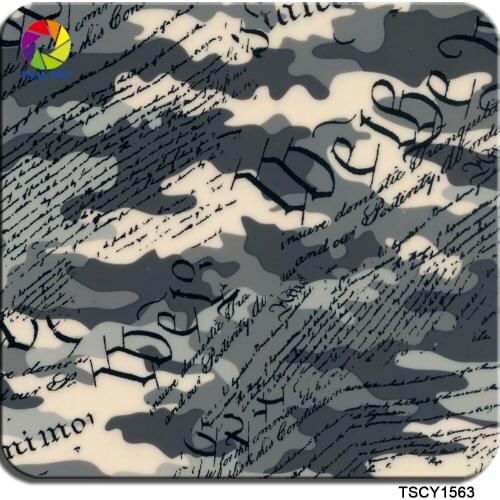 Free shipping TSCY1563 0.5mX2m/10m camo hydro dipping film water transfer hydrographic film