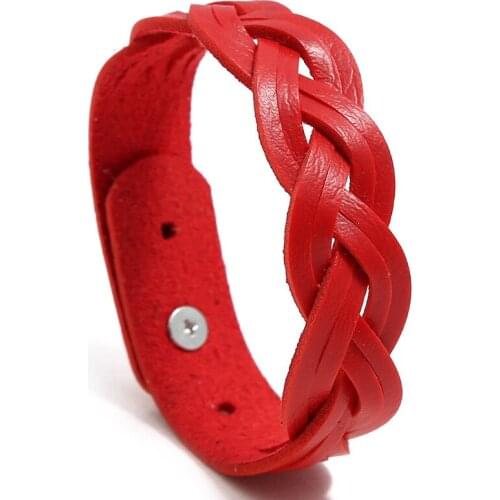 CHENFAN 2020 New arrivals Korean womens adjustable braided leather bracelet simple and versatile bracelet for women accessories