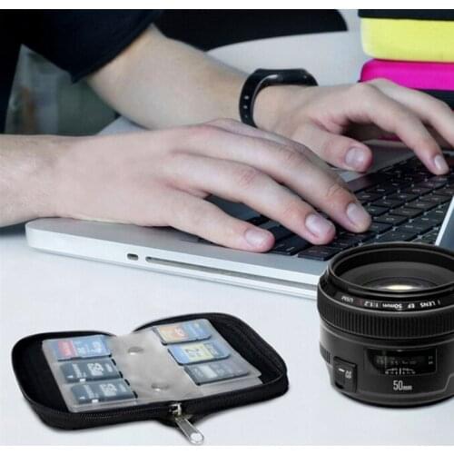 Function Memory Card Cases Credit Holder For Micro SD ID Men Women Stick Storage Bag Carrying Pouch Protector