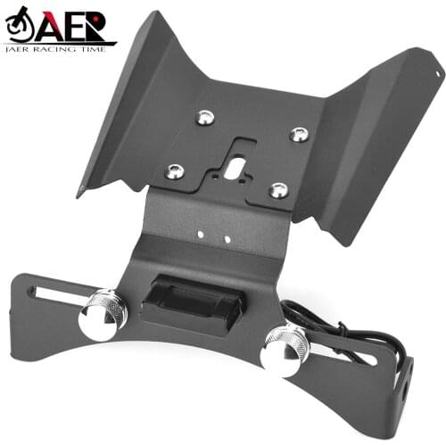 JEAR Motorcycle Number License Plate Holder Accessory for KTM Duke 390 2017-2019 Registration Plates Mount Bracket