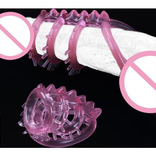 Keel Three Rings Soft Silicone Cock Ring Products For Men Rubber Cock Penis Ring Scrotum Bind Delay For Adults Sex Shop Sex Toys