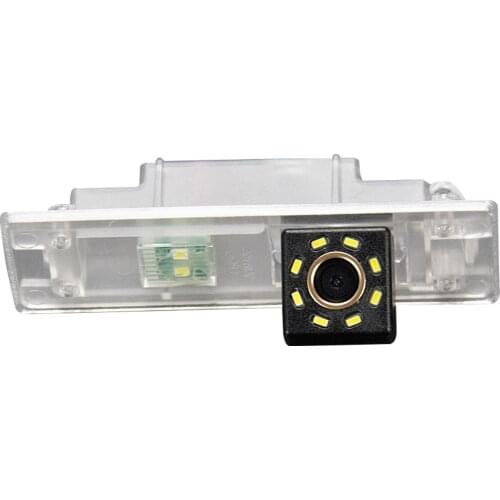 Misayaee Car Rear View Reverse Parking Camera Golden 8 Led for BM W 1 series 120i E81 E87 F20 135i 640i Mini Countryman Couper