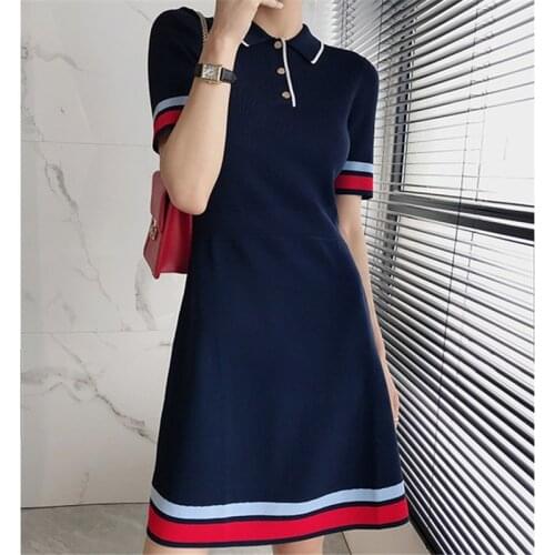 Oneimirry Summer Striped Dresses