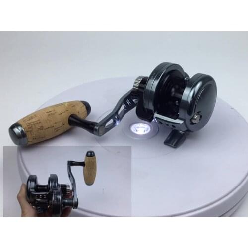 Full metal saltwater jigging big game casting reel conventional lever drag fishing reels