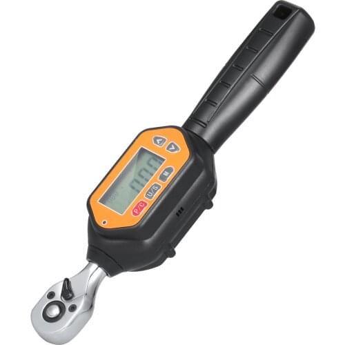 Preset Torque Wrench 10Nm Adjustable Torque 1.6-inch LCD Digital Display Mini Heavy Duty Wrench for Bicycle Vehicle Maintenance