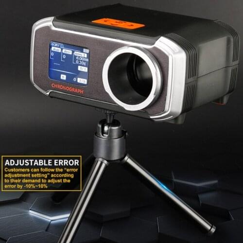 LCD Display Matching Chronograph Shooting Speed Tester Velocity Meter Velocimetry Measuring with Phone APP & Tripod