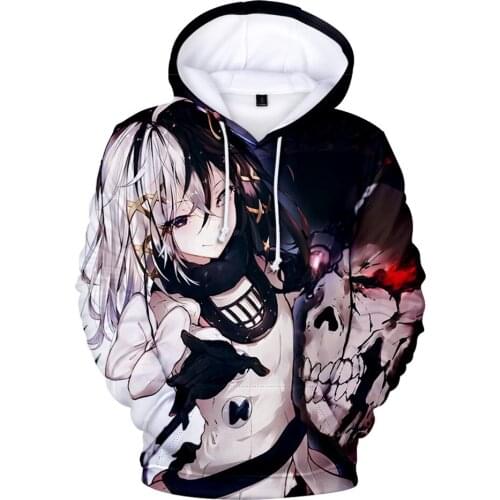 Sudadera Overlord Albedo Hoodie Men/women Hip Hop Sweatshirts Children 3D Print Fashion Harajuku Hoodies Sweatshirts Clothes