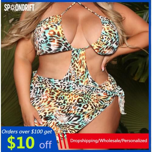 X-HERR Leopard Swimwear