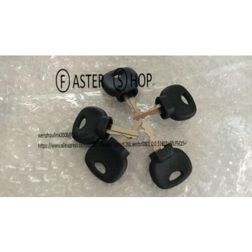 5PCS FOR SPARE 14607 IGNITION KEY PLANT APPLICATIONS for JCB 3CX BOMAG HATZ MANITOU TRACTOR