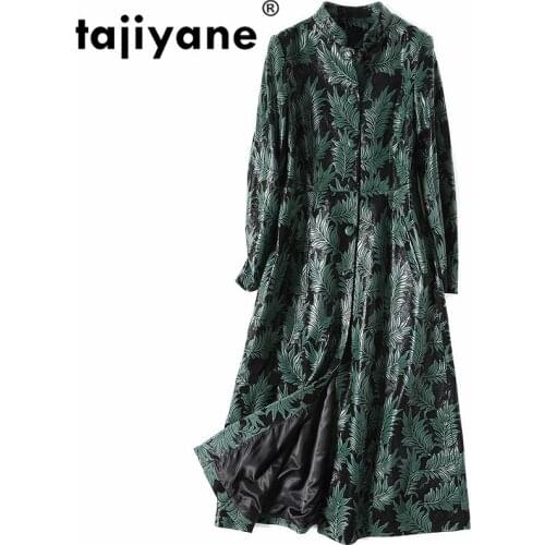 Coat Winter Autumn Women Clothes 2021 Sheepskin Coat Korean Real Genuine Leather Jacket Women Windbreaker Slim Long Coats ZT873