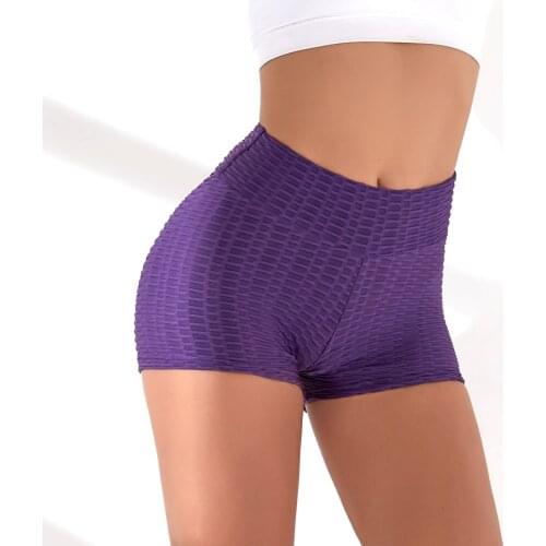 High Waist Girl Leggins New Tight-fitting Leggings Yoga Shorts Push Up Leggins Sport Women Three-quarter Jacquard Leggings