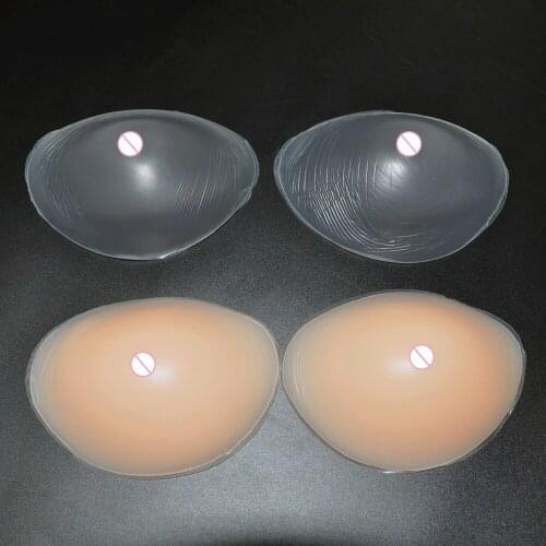 2Pcs Swimming Silicone Chest Pad Sedding Dress Thickening Chests Stickers Cup Rise Gathering Bra Inserts Women Breast Beauty