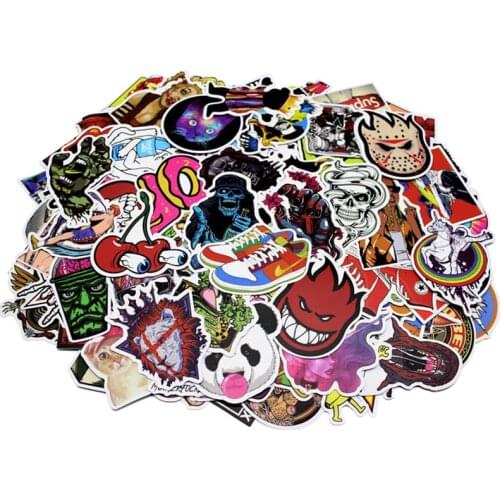 200 pcs Funny Car Stickers Motorcycle Suitcase Home Decor Phone Laptop Covers DIY Vinyl Decal Sticker Bomb JDM Car Styling