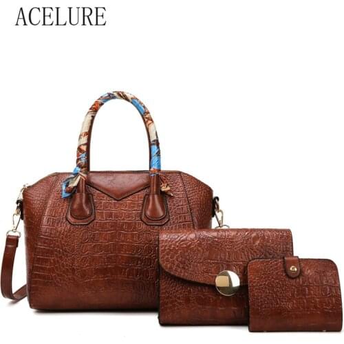 Женские сумки под рептилию ACELURE China At AliExpress