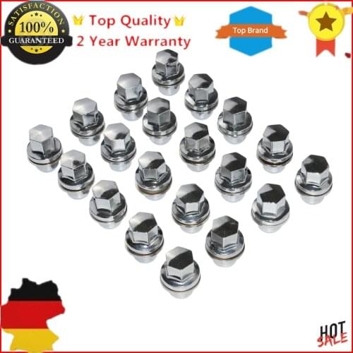 AP03 For Land Rover Discovery 3, 4 5, Range Rover & Sport & L322 & L405 Alloy Wheel Nut x20 - LR068126