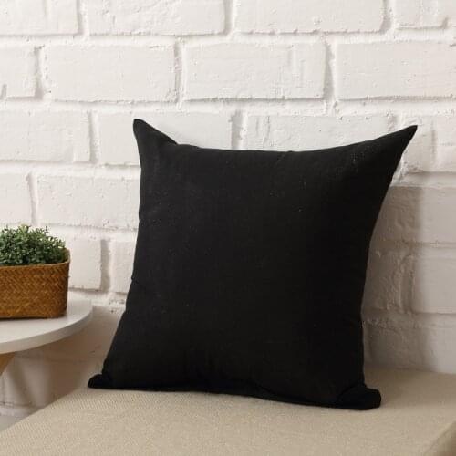Free shipping new 45*45cm Fashion simple solid bed cushion pillow case bed office chair back cushion home dekorative Christma