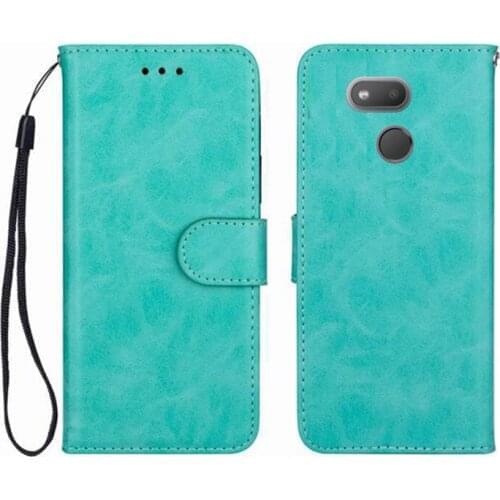 For HTC Desire 12S 5.7 2018 Desire12S Wallet Case High Quality Flip Leather Protective Phone Support Cover