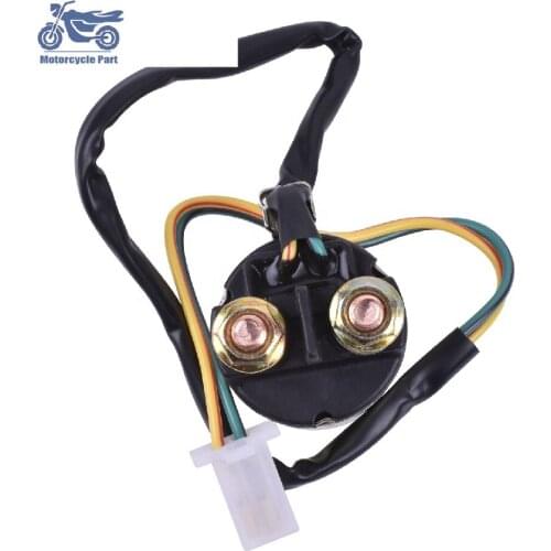 Motorcycle Electrical Starter Solenoid Relay Ignition Switch For Honda For Kawasaki For HYOSUNG For POLARIS For Yamaha