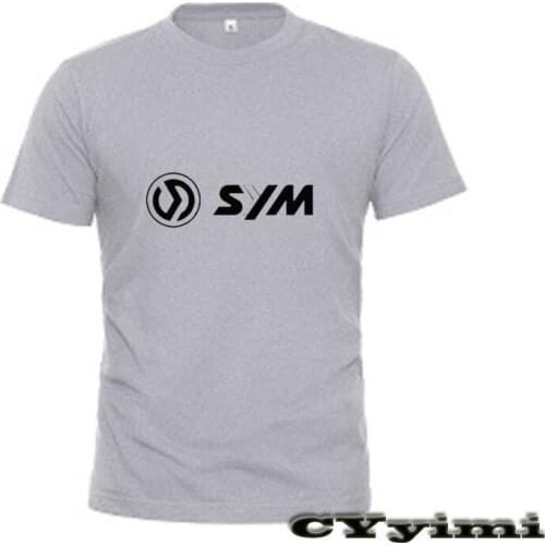 For GTS 300i 2013-2016 GTS 125/250/300 Joymax LM12W 4 T LC Evo LM15W LM25W LM30W Cotton Summer Short Sleeve Round Neck Tees Male