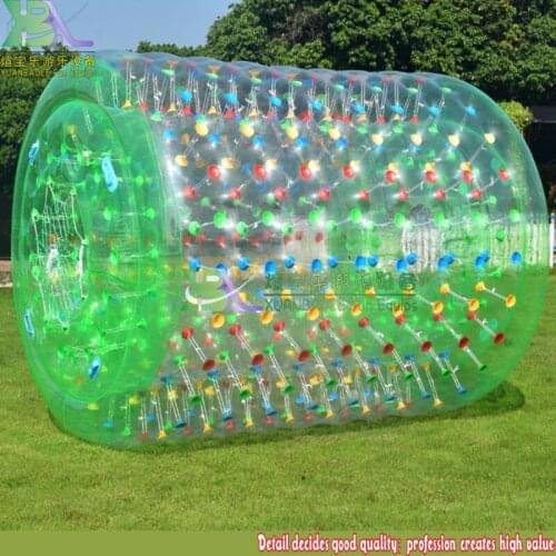 Portable inflatable zorb ball