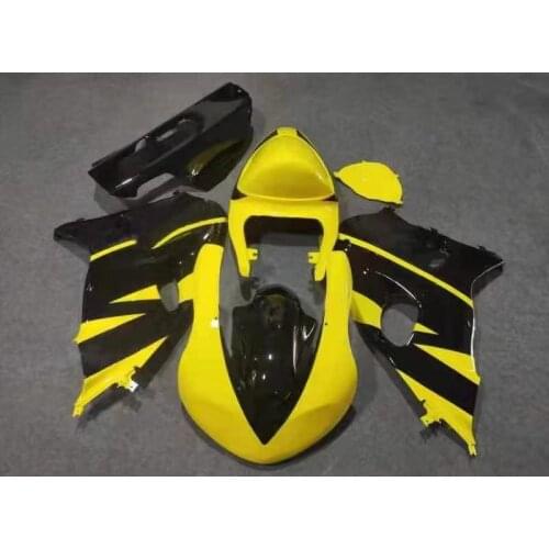2021 WHSC Motorcycle Fairings Body Kit For SUZUKI TL1000 1998-2003 Black Yellow