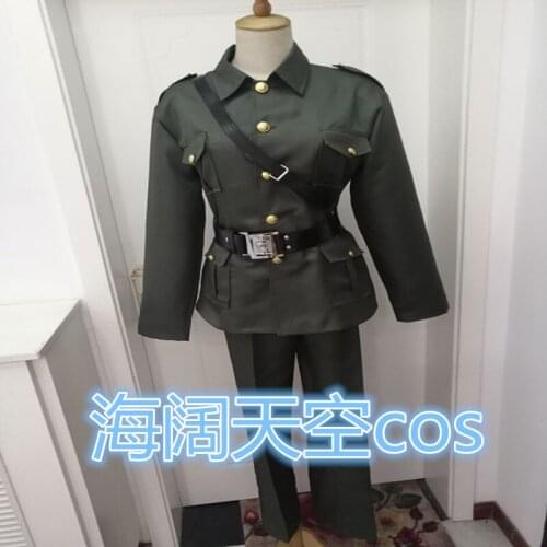 Anime Violet Evergarden Gilbert Bougainvillea Cosplay Costume From Custom Made Halloween Costumes for Men Adult