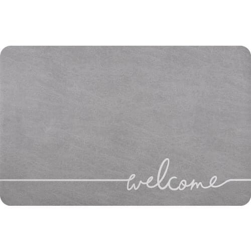 Eovna Bath Mat Anti Slip Bathroom Rug Doormats Toilet Entrance Water Absorption Mats Bathroom Quick Drying Bath Mats