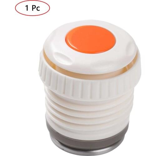 1 Thermal Bottle Lid Bullet Vaccum Stopper Cover Leak Proof Insulation Cup Cap Press Down Flask Lids Plastic Drinking Mug Cover