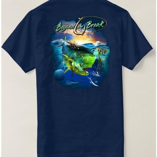 Mahi Mahi Dolphin Fish Fishing T-Shirt Summer Cotton Short Sleeve O-Neck Mens T Shirt New S-3XL