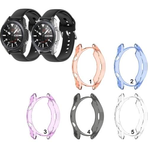 TPU Transparent Protector Case Cover for Samsung Galaxy Watch 3 41mm 45mm