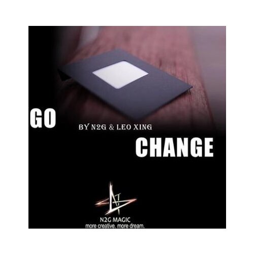 Go Change Magic Trick (Gimmick+DVD),Card Magic,Illusions,Card Tricks,Gimmick,Prop,Close Up,Magia Toys Classic Joke Gadget