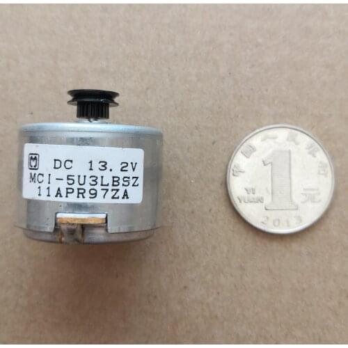 1pc second hand 520 13.2V motor for cassette deck audio player tape recorder for panasonic