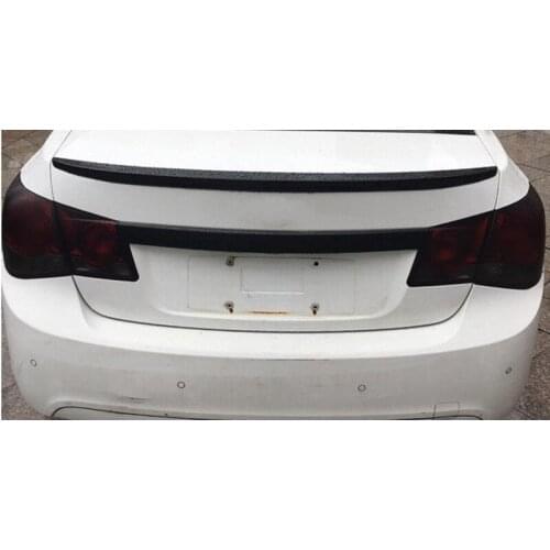 For Chevrolet Cruze 2009-2015 1PC Car Rear Bumper Diffuser Wing Spoiler ABS Car Styling Auto Racing Car Tail Boot Lip Wing