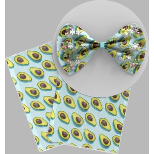 10*15cm Fruit PVC Sealed Shaker Pocket Bowknot Shaker Bow Hair Accessories DIY Projects Decoration Without Shakers,10Yc17072