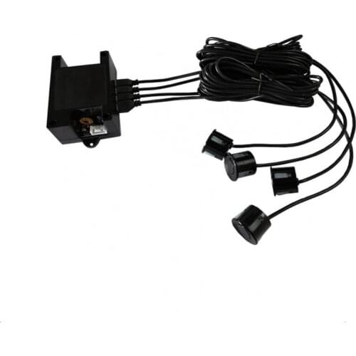 4 Probe Ultrasonic Ranging Module Intelligent Classified Dustbin Overflow Sensor UART RS485 Relay Output for Arduino With Cable