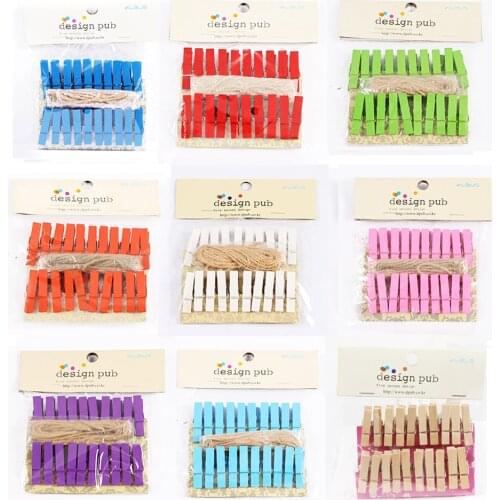 Aikeen Wooden Paper Clips