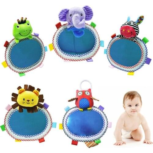 Baby Car Mirror Car Rear View Haha Mirror Safety Seat Rear Toy Early Education Baby Safety Mirror Part Baby Stroller Accessories