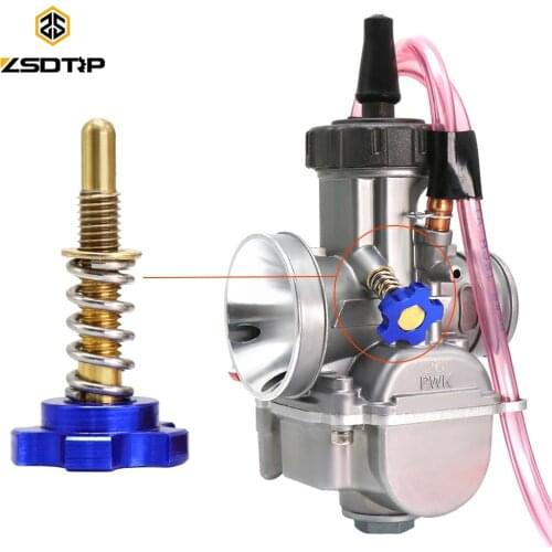 ZSDTRP Motorcycle Carburetor Idle Speed Adjustment Screw For Universal PWK Carburetor Idle Speed Regulator Adjustment Screw