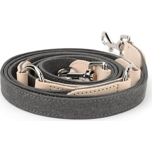 Fashion 7 In 1 Multi-Function Adjustable Dog Lead Hand Free Pet Training Leash Multi-Purpose Dog Leash Walk 2 Dogs