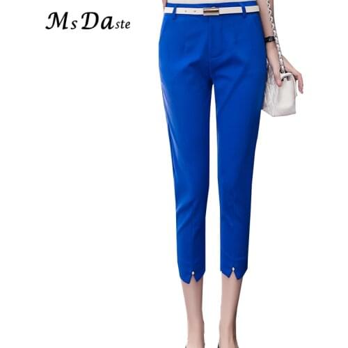 Женские узкие брюки MsDaste China At AliExpress