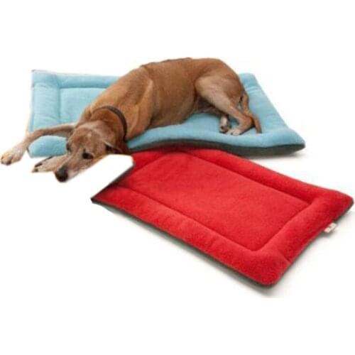 Soft Coral Fleece Pet Mat dog Bed Winter Thicken Warm Cat Dog Blanket puppy Sleeping Cover Towel Cushion For Pet dogs