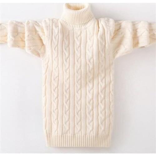2020 Girl Baby solid color Sweater Cardigan Coat Girls Kids Jacket Children winter Coats Clothes