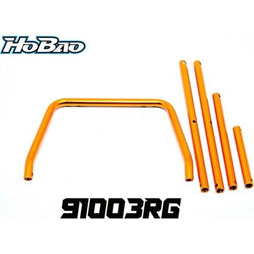 OFNA/HOBAO RACING 91003RG FRONT/MIDDLE CAGE TUBE (ORANGE) FOR 1/8 HYPER SS/ CAGE BUGGY SS/CAGE TRUGGY