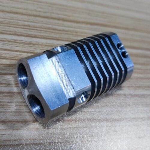 Tronxy Full Aluminum Throat hot end Heat sink for 2 in 1 out 2E X5SA 2E X5SA 400 2E X5SA 500 2E XY-2 Pro 2E XY-3 SE 3d printer