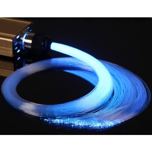 Starry star sky effect ceiling glass fiber optic led mesh lighting